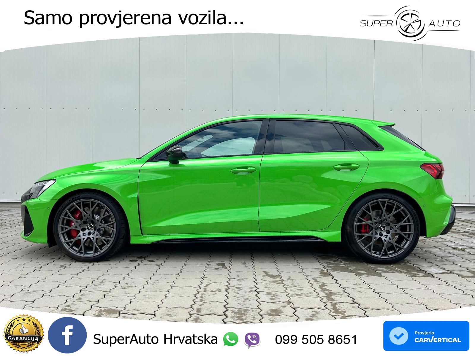 Audi RS3 Sportback 2.5 TFSI (400 KS) quattro S tronic LED+GR SJED+ACC