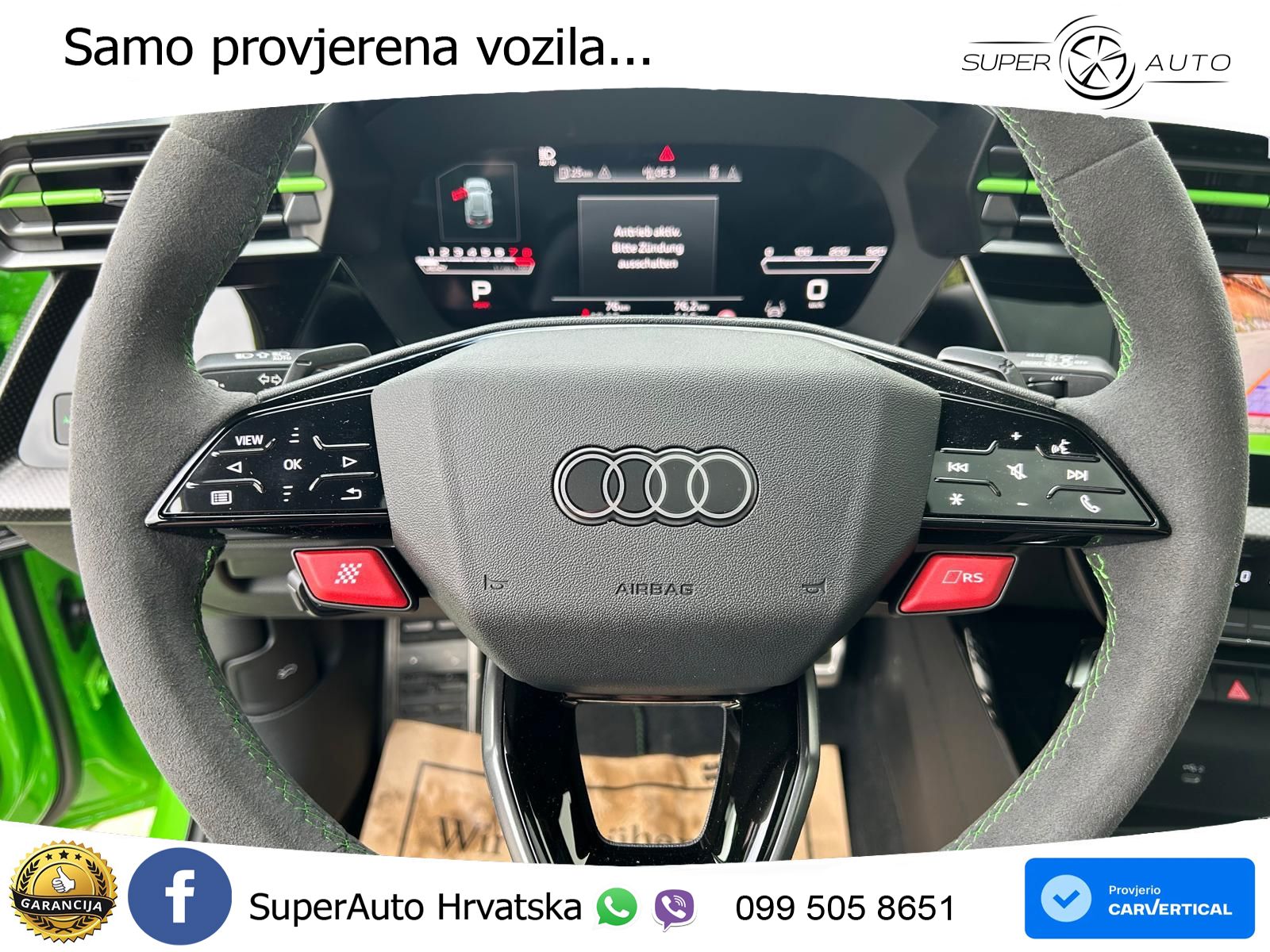 Audi RS3 Sportback 2.5 TFSI (400 KS) quattro S tronic LED+GR SJED+ACC
