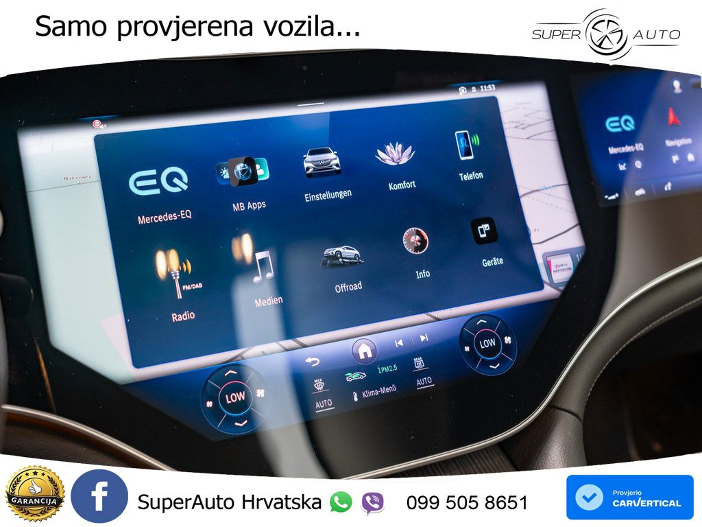 Mercedes EQE SUV 500 105 kWh (408 KS) 4MATIC