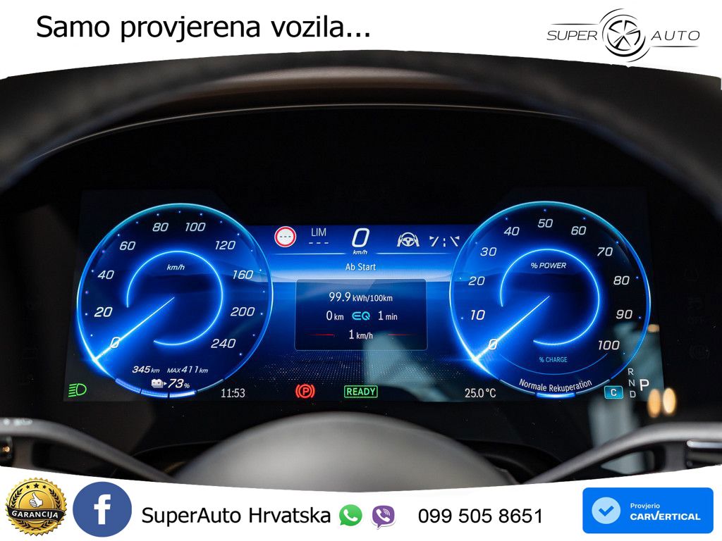Mercedes EQE SUV 500 105 kWh (408 KS) 4MATIC