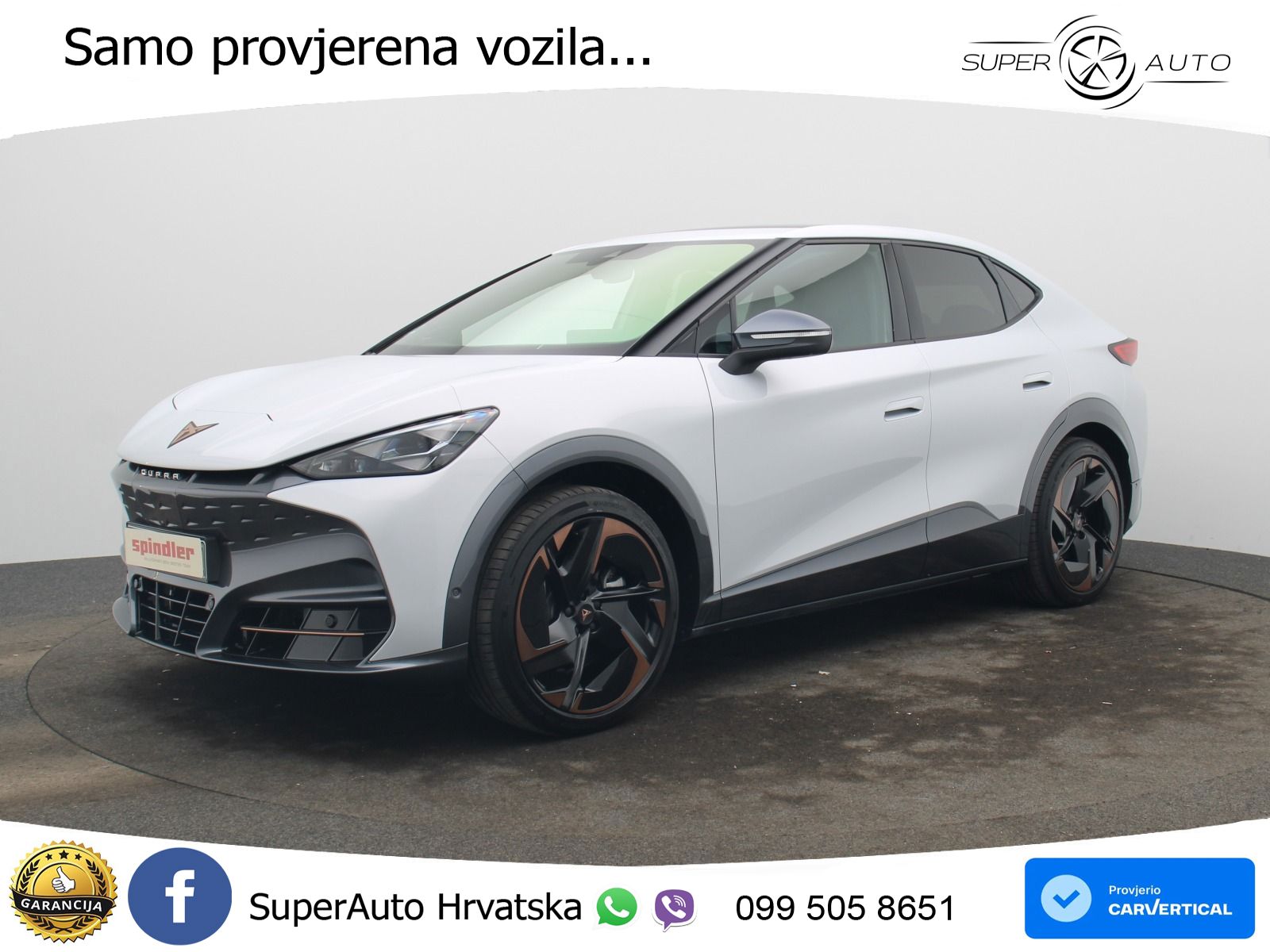 Cupra Tavascan 82 kWh (340 KS)  4WD VZ LED+GR SJED+ACC