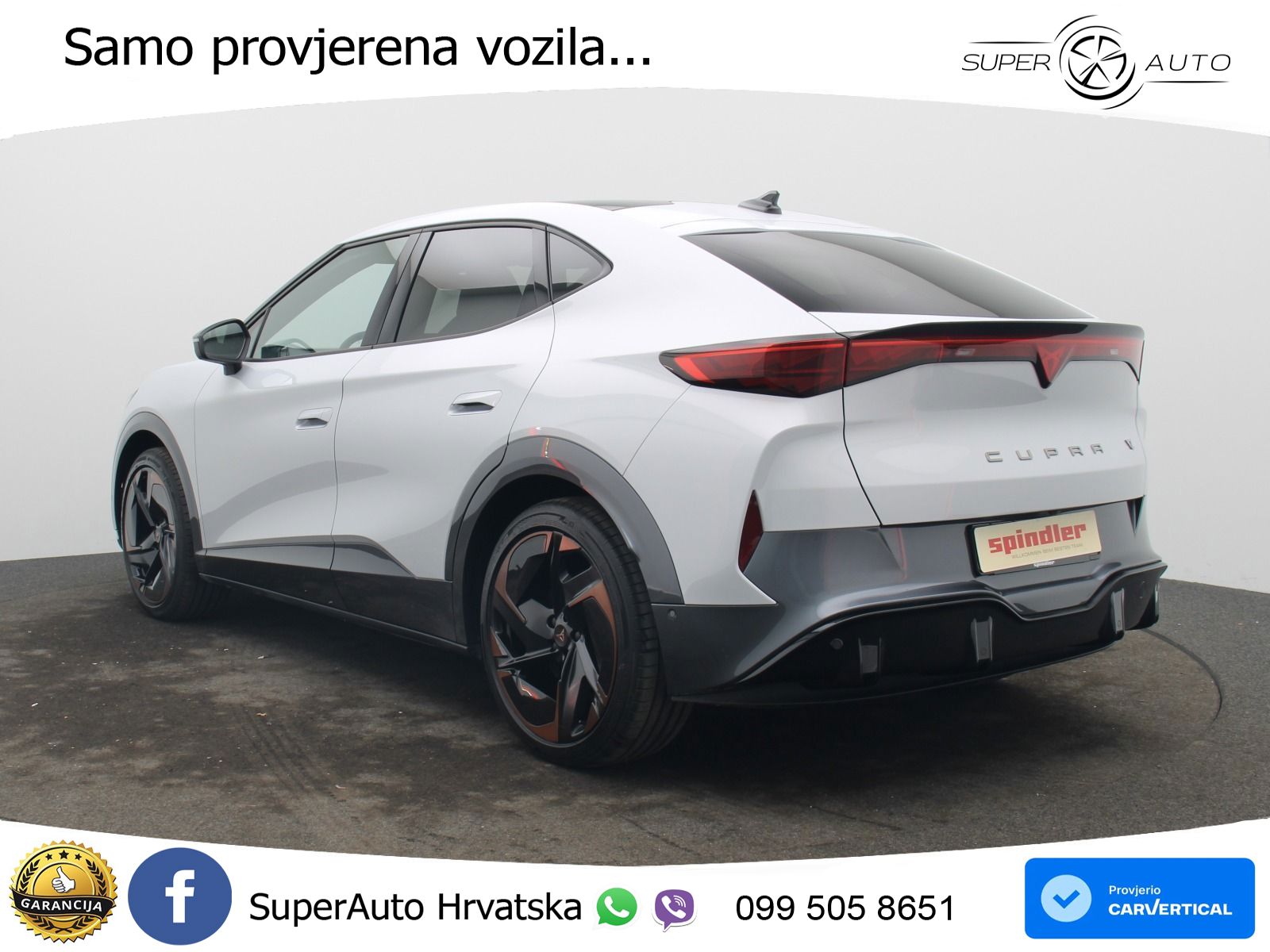 Cupra Tavascan 82 kWh (340 KS)  4WD VZ LED+GR SJED+ACC