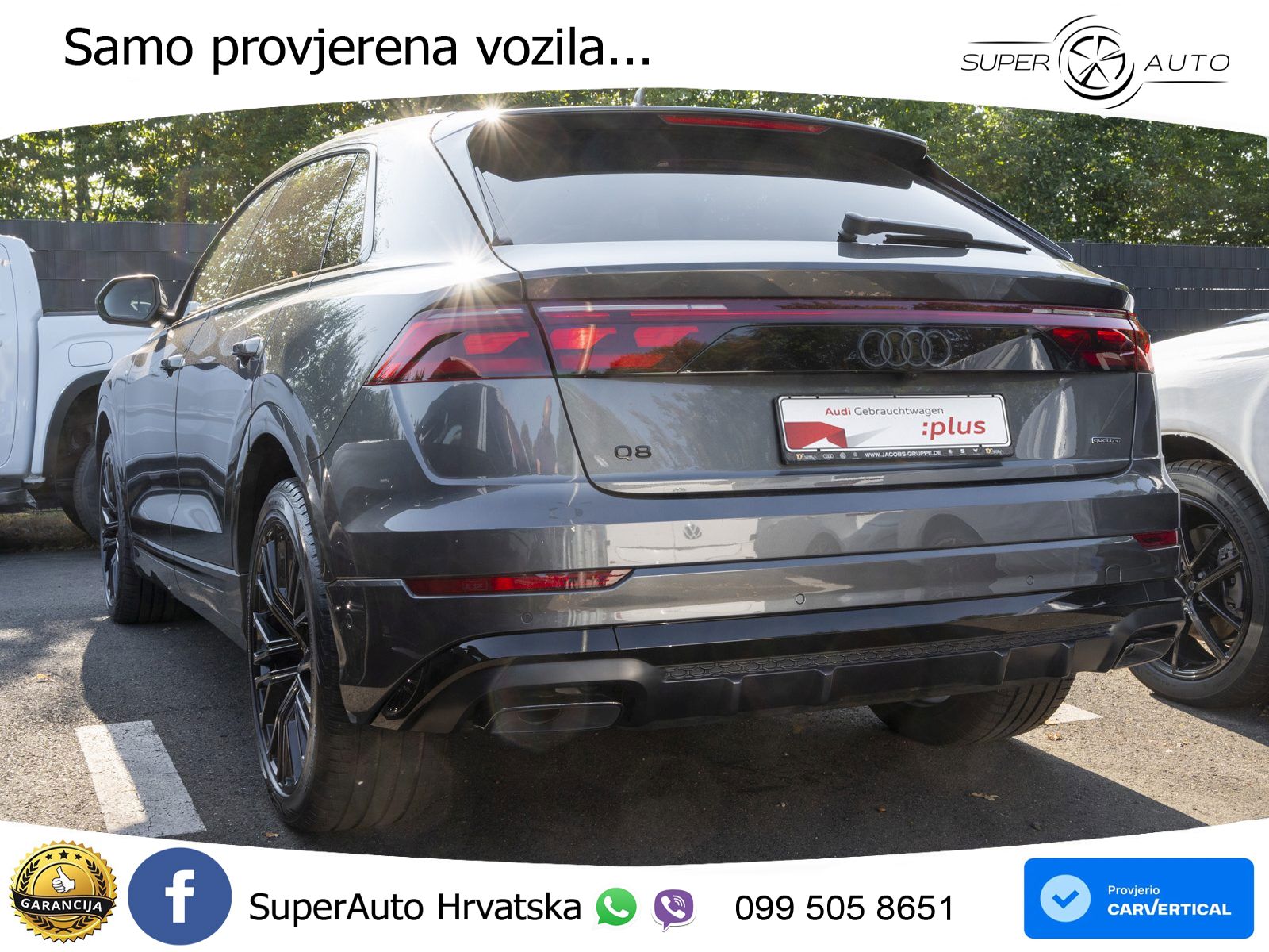 Audi Q8 50 TDI V6 (286 KS) quattro Tiptronic