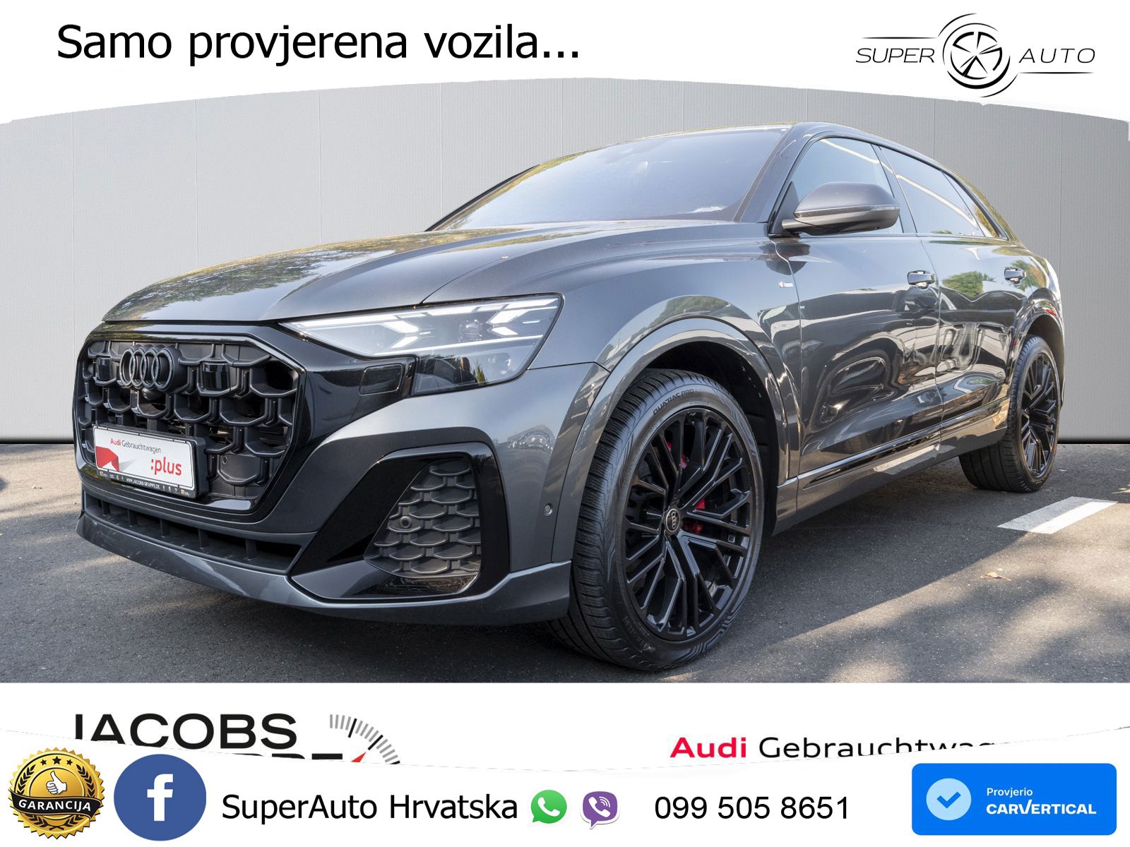 Audi Q8 50 TDI V6 (286 KS) quattro Tiptronic