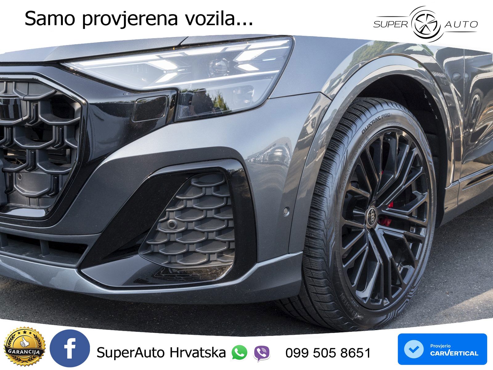 Audi Q8 50 TDI V6 (286 KS) quattro Tiptronic