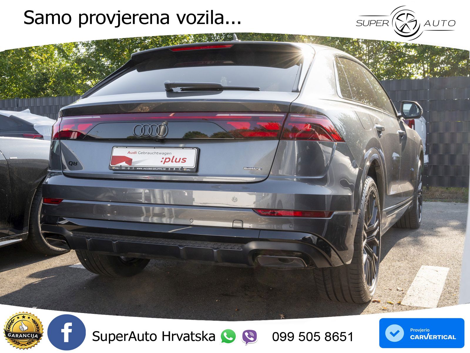 Audi Q8 50 TDI V6 (286 KS) quattro Tiptronic