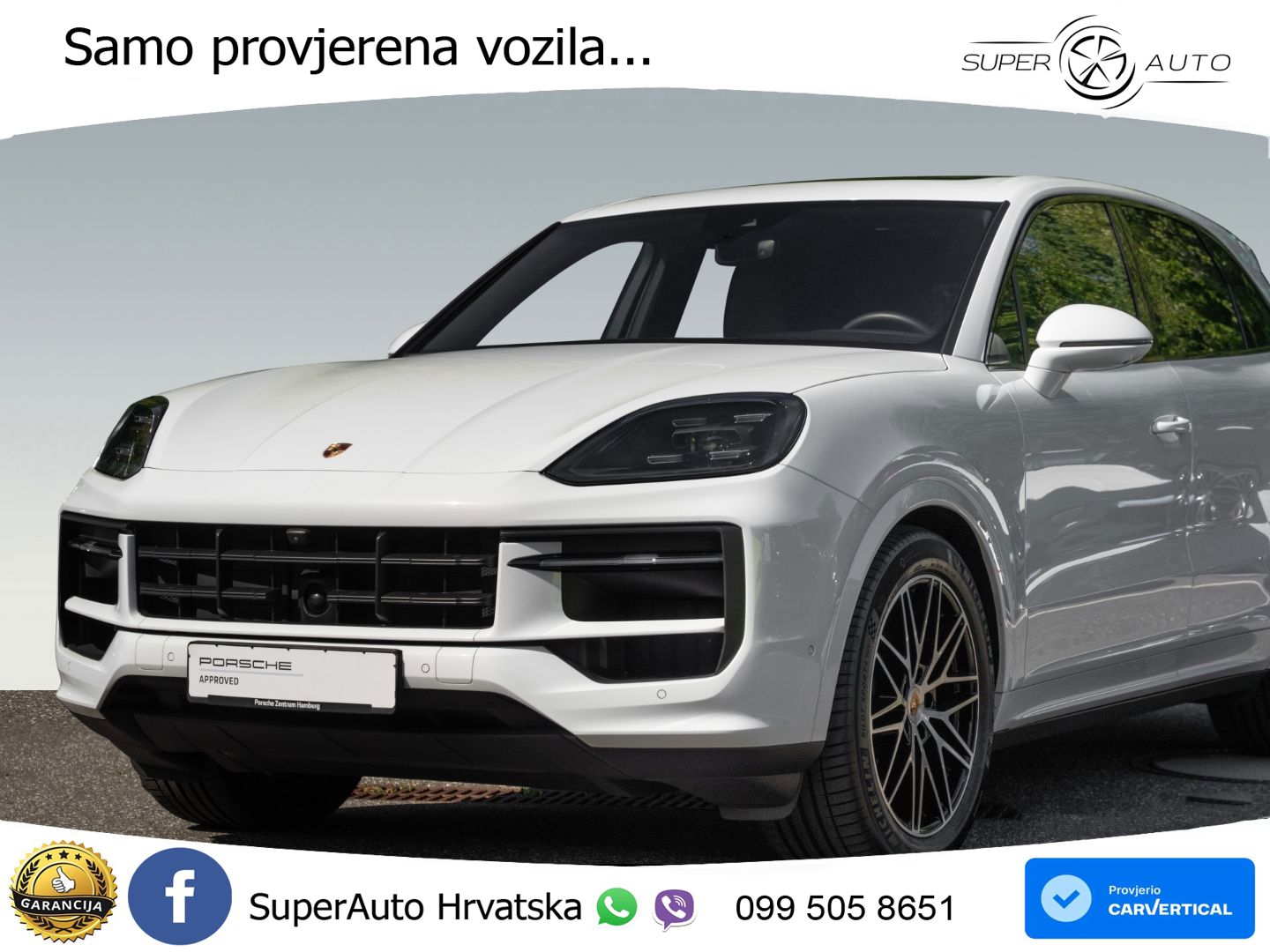 Porsche Cayenne 3.0 V6 (470 KS) E-Hybrid Tiptronic S LED+GR SJED+ACC
