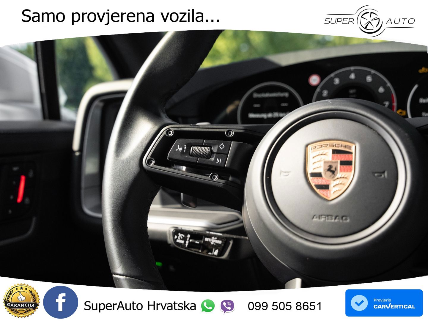 Porsche Cayenne 3.0 V6 (470 KS) E-Hybrid Tiptronic S LED+GR SJED+ACC
