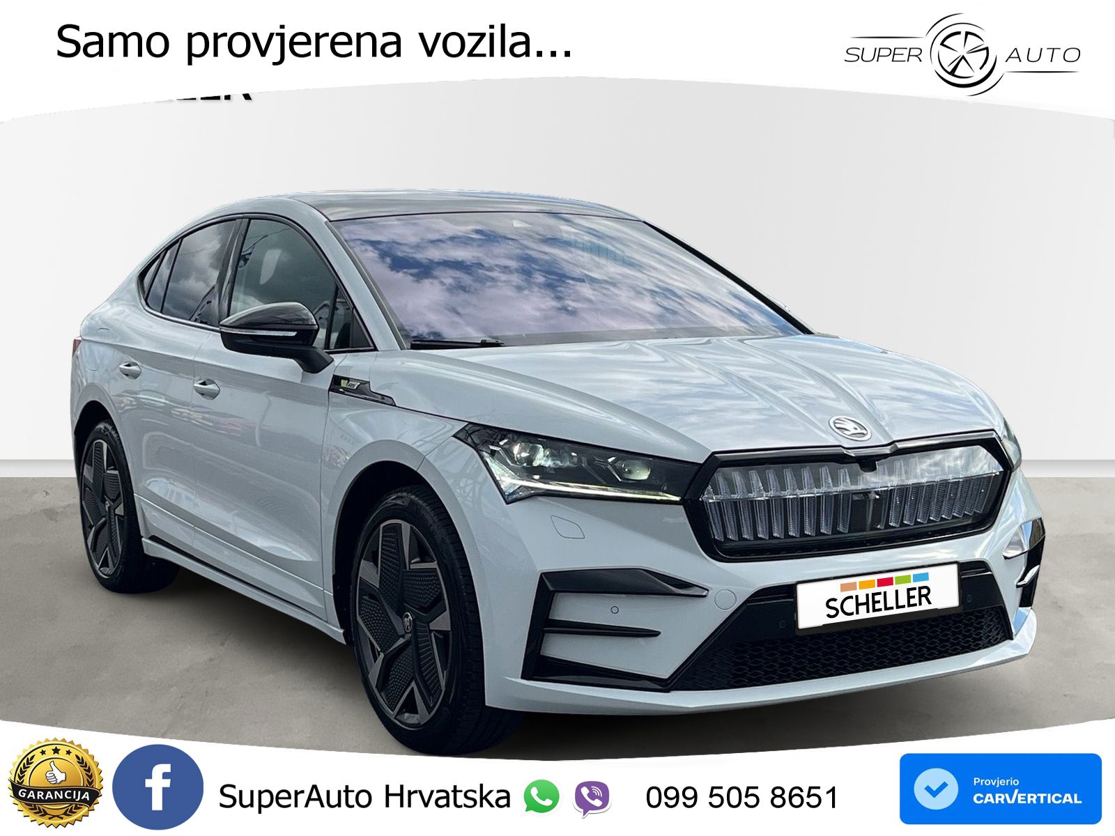 Škoda Enyaq Coupe iV RS 82 kWh (299 KS) AWD Suite LED+GR SJED+ACC