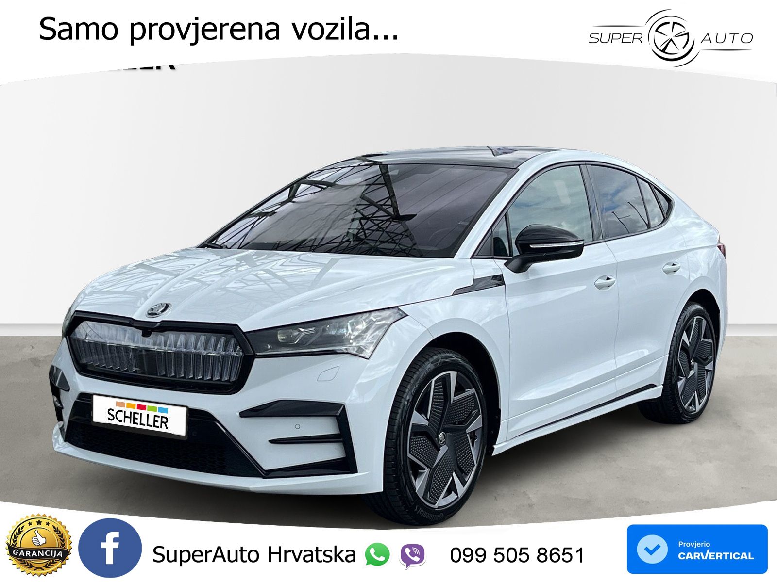 Škoda Enyaq Coupe iV RS 82 kWh (299 KS) AWD Suite LED+GR SJED+ACC