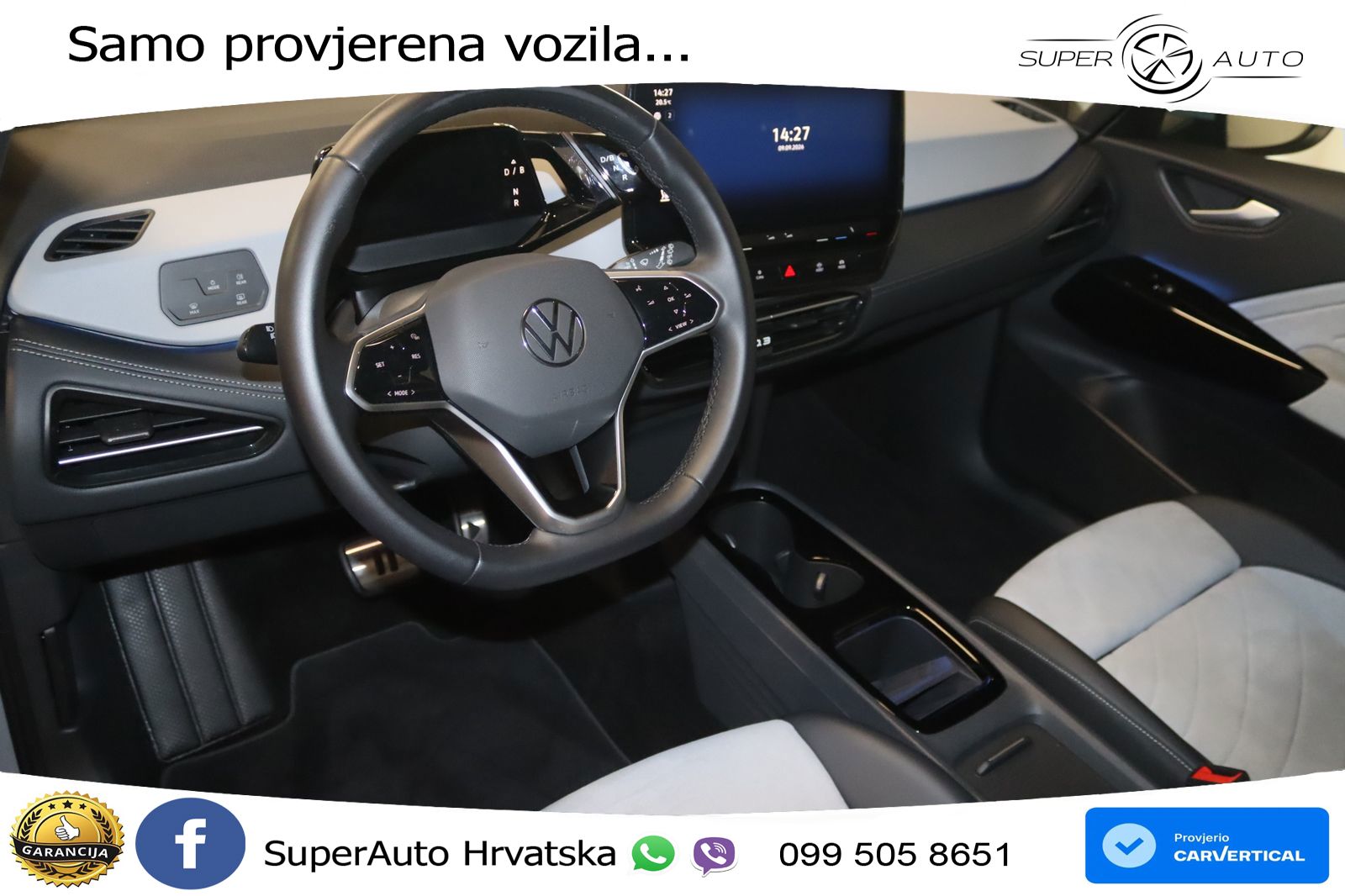 Volkswagen ID.3 Pro 62 kWh (204 KS) LED+GR SJED+ACC