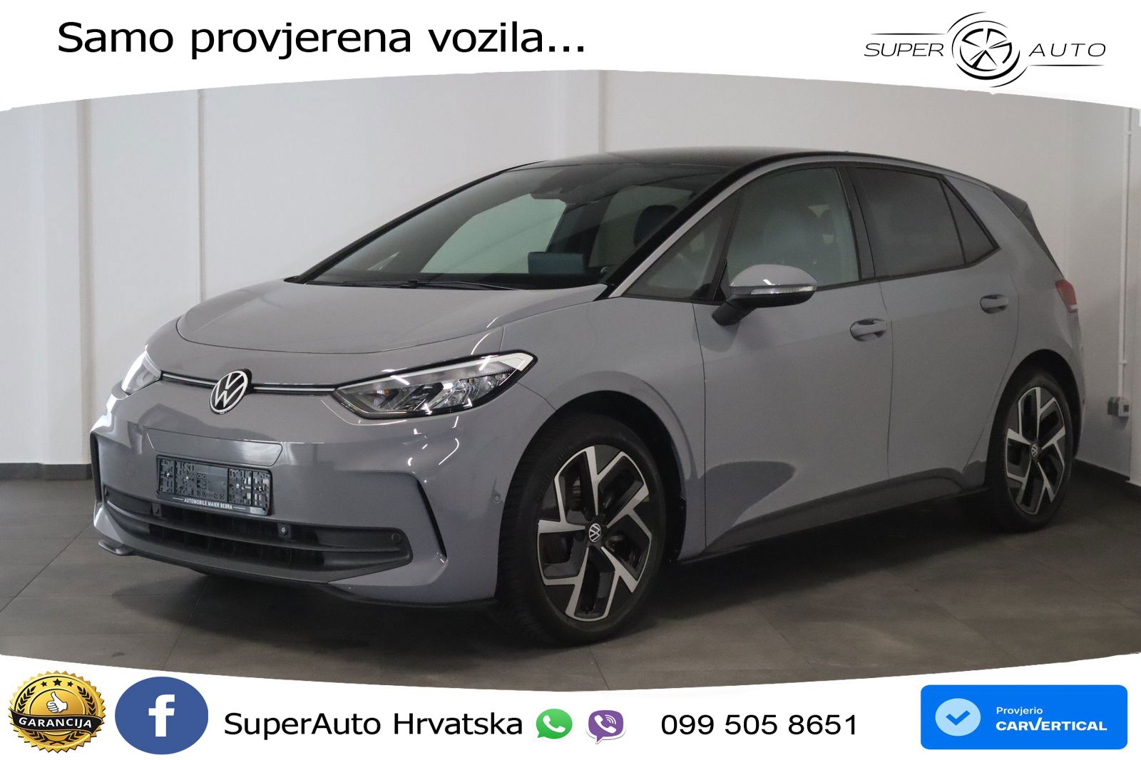 Volkswagen ID.3 Pro 62 kWh (204 KS) LED+GR SJED+ACC