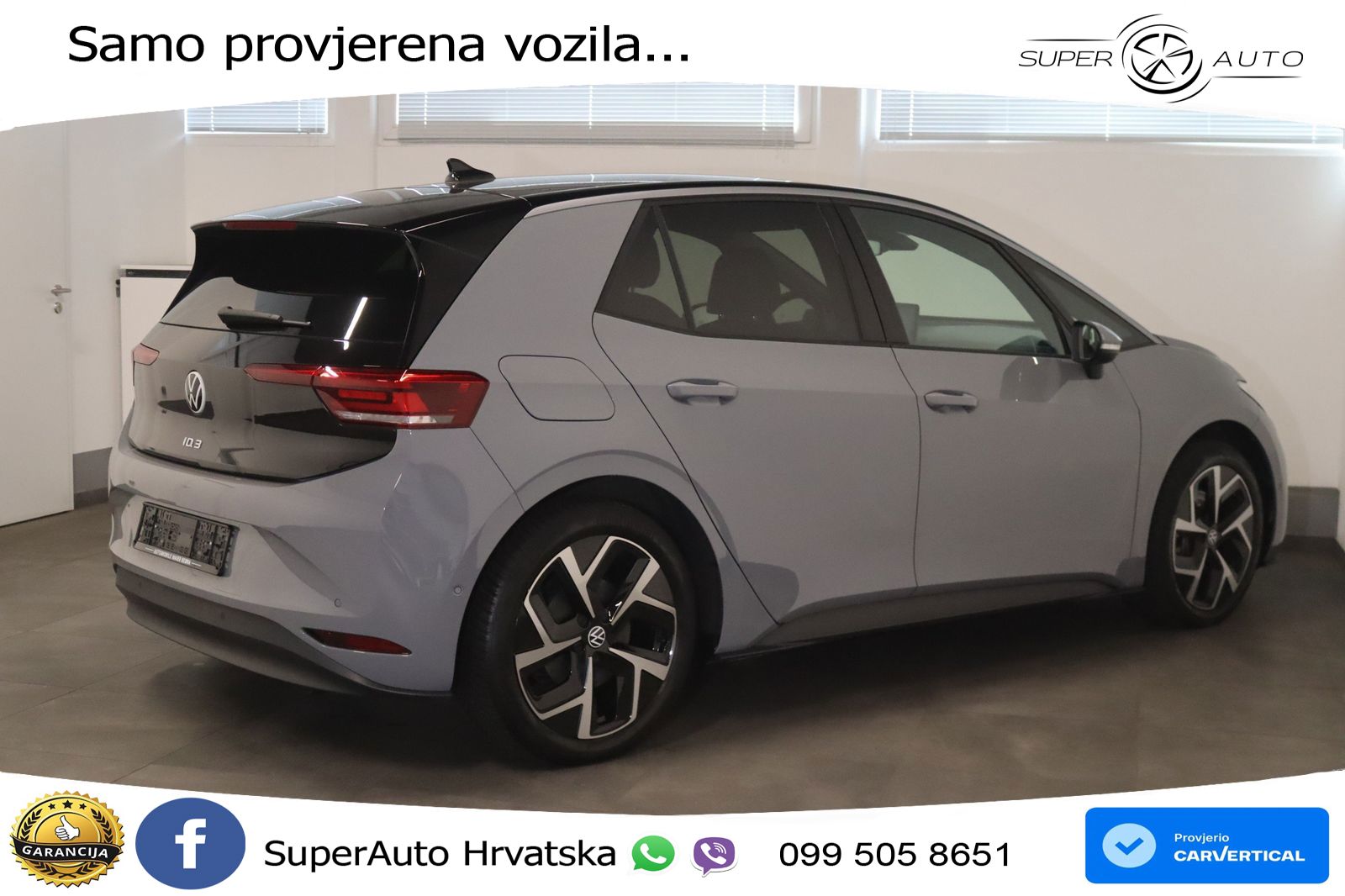 Volkswagen ID.3 Pro 62 kWh (204 KS) LED+GR SJED+ACC