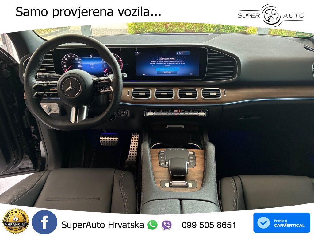 Mercedes GLE 450 3.0 (381 KS) EQ Boost 4MATIC 9G-TRONIC AMG LED+GR SJED+ACC