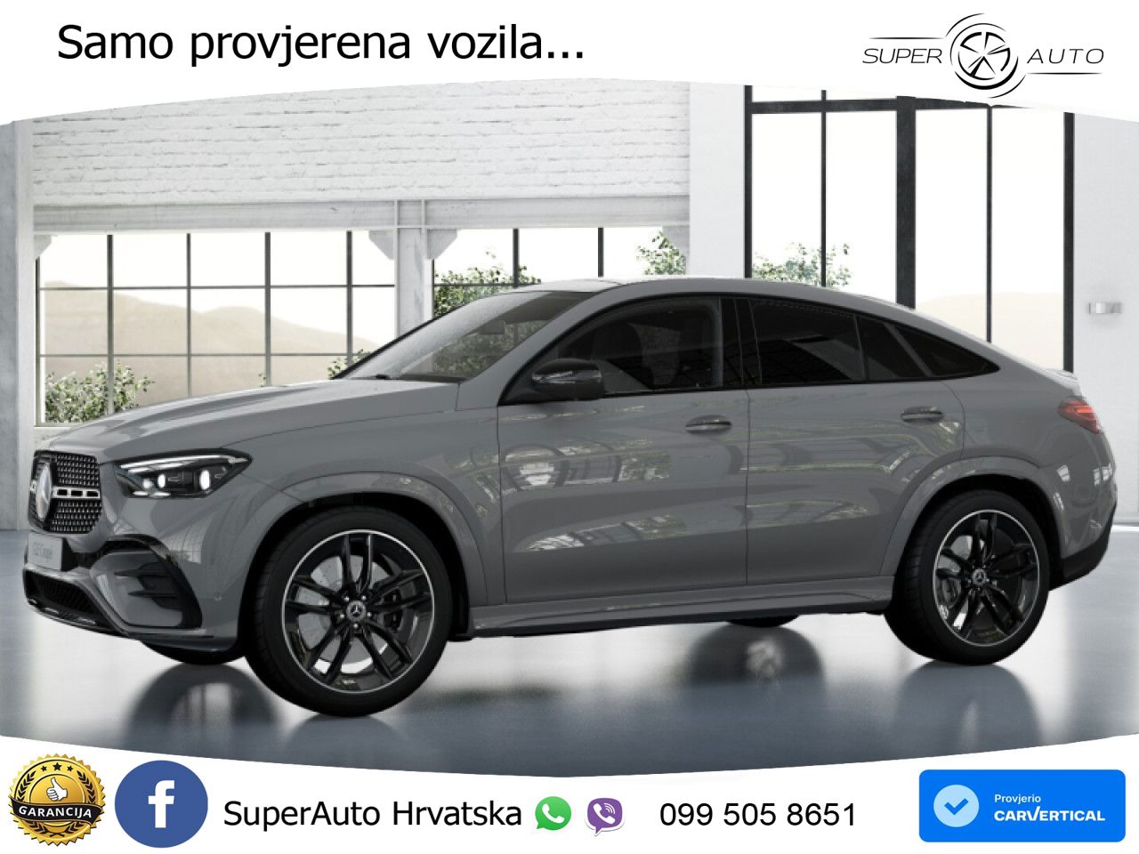 Mercedes GLE Coupe 450d (367 KS) EQ Boost 4MATIC 9G-TRONIC AMG LED+GR SJED+ACC