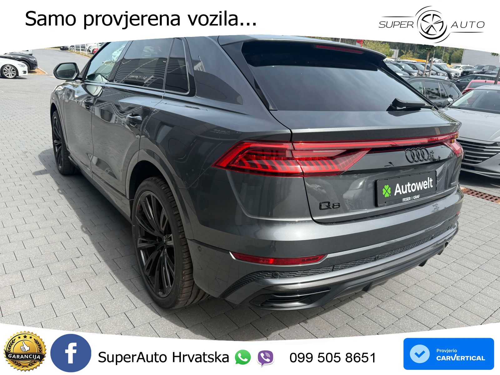Audi Q8 50 TDI V6 (286 KS) quattro Tiptronic