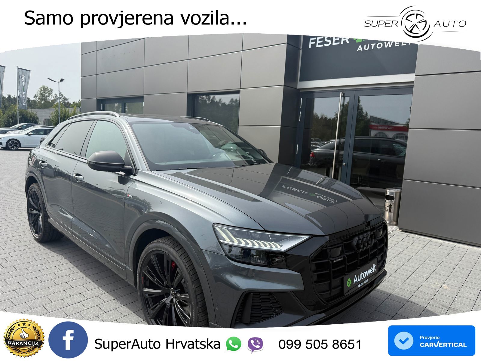 Audi Q8 50 TDI V6 (286 KS) quattro Tiptronic