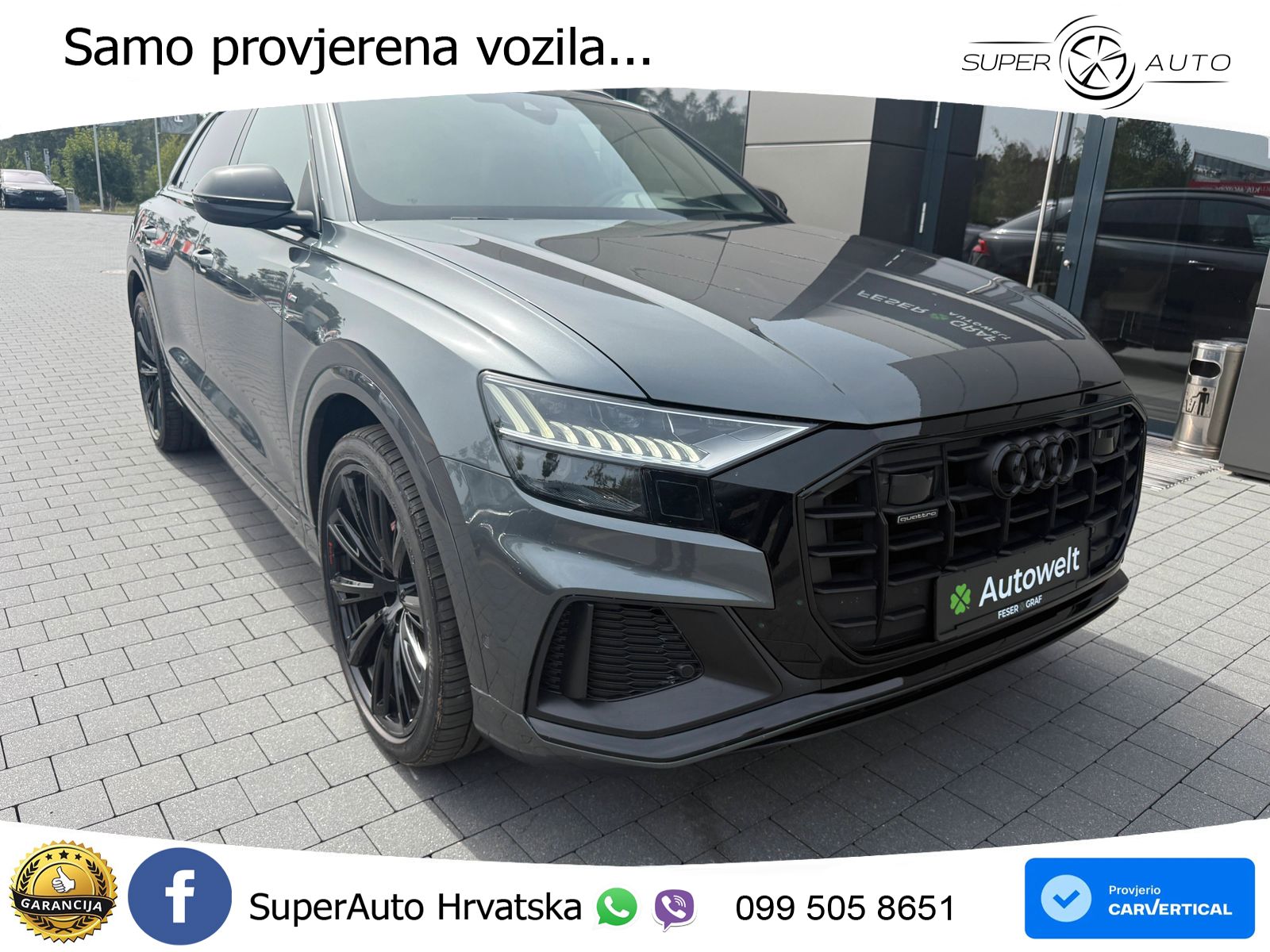 Audi Q8 50 TDI V6 (286 KS) quattro Tiptronic