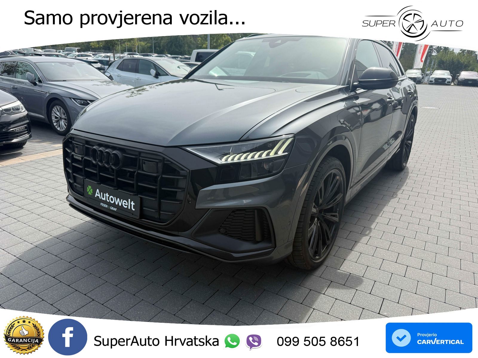 Audi Q8 50 TDI V6 (286 KS) quattro Tiptronic