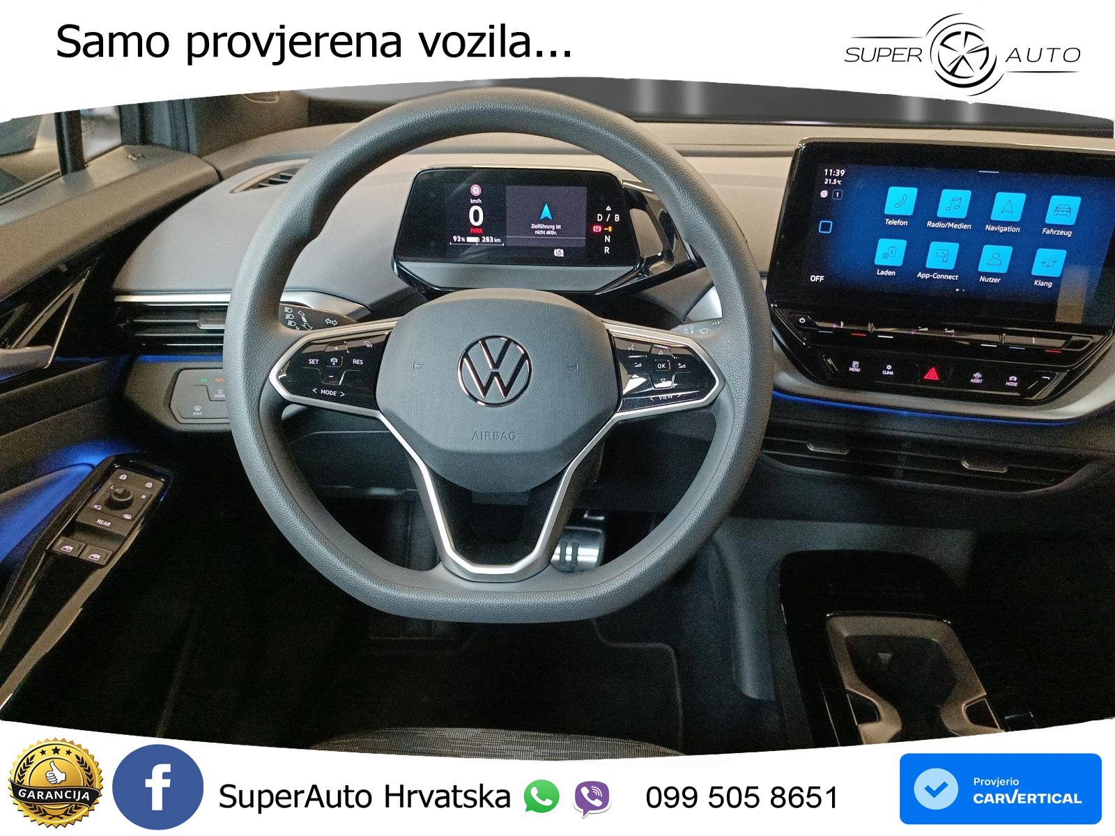 Volkswagen ID.4 Pure Performance 55 kWh (170 KS) LED+ACC