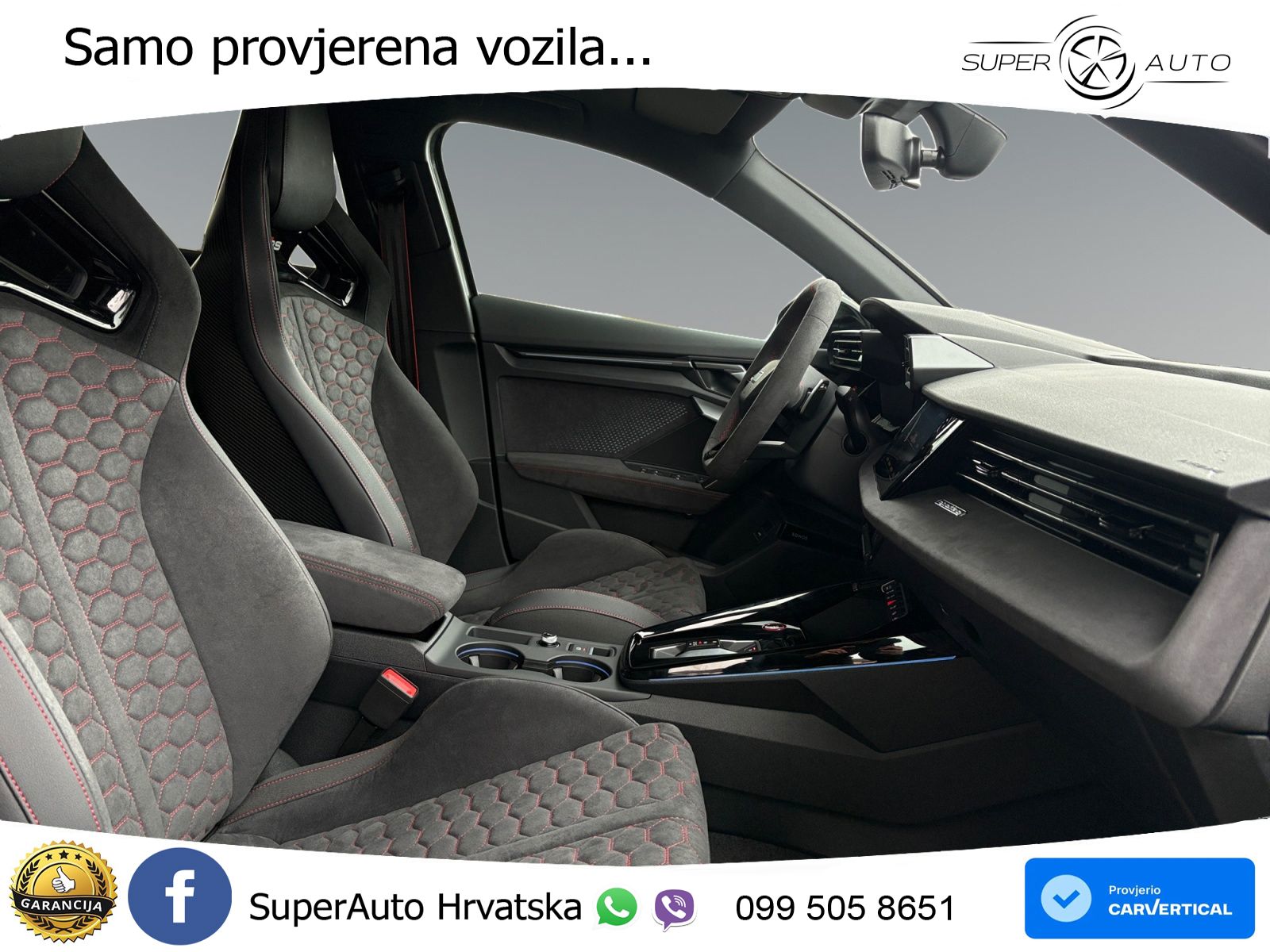 Audi RS3 Sportback 2.5 TFSI (400 KS) quattro S tronic LED+GR SJED+ACC