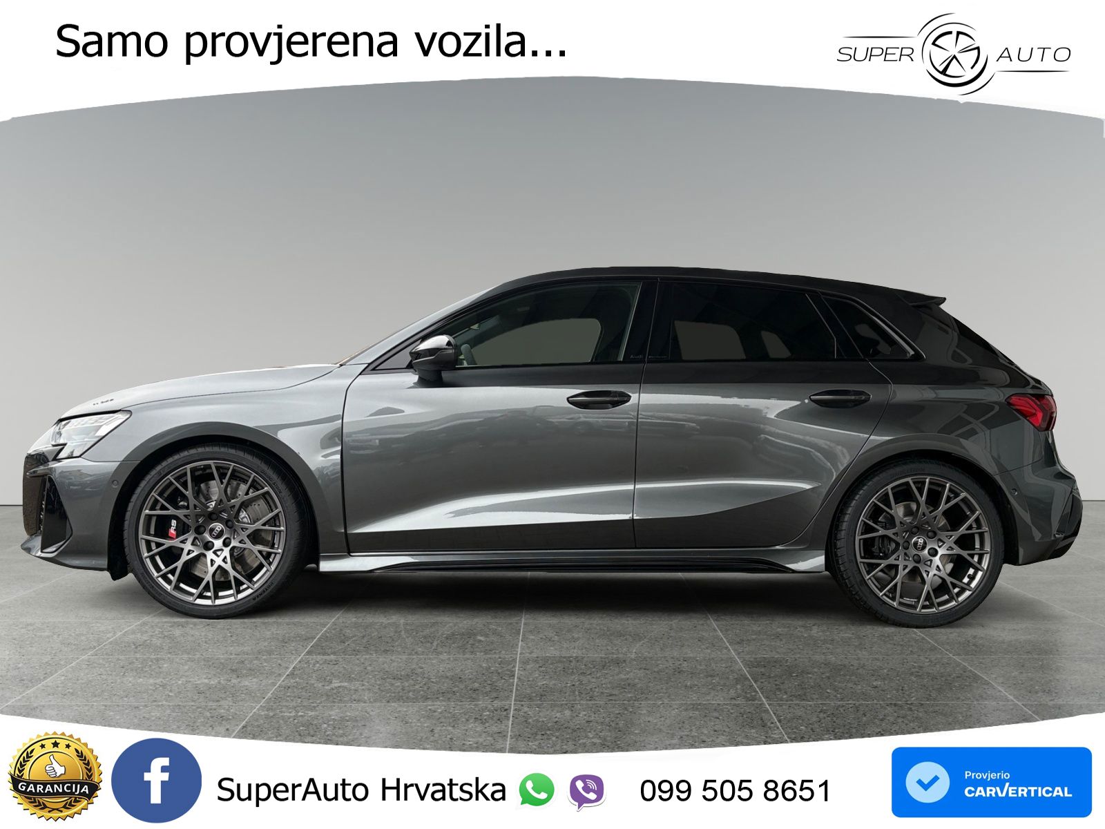 Audi RS3 Sportback 2.5 TFSI (400 KS) quattro S tronic LED+GR SJED+ACC