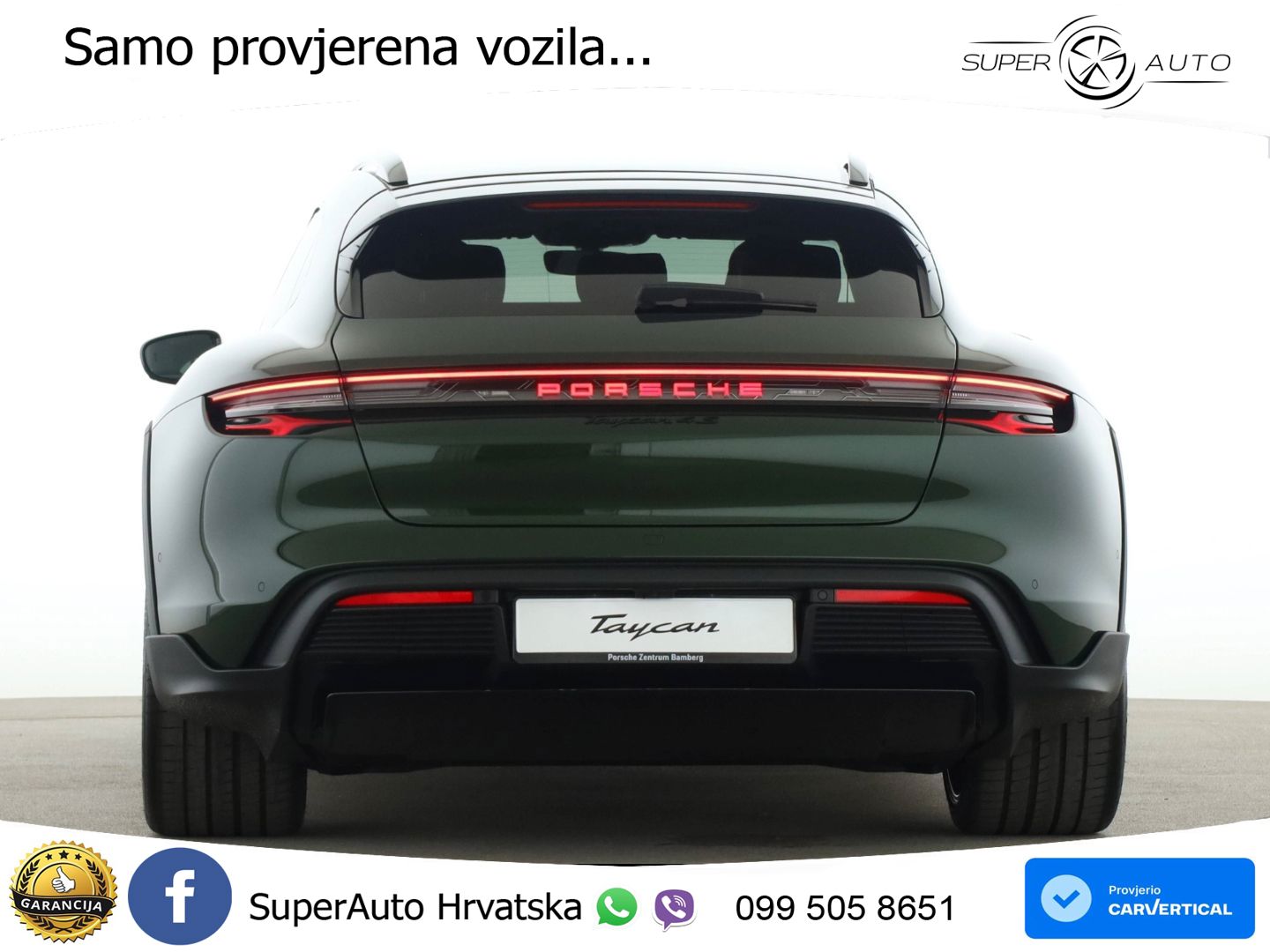 Porsche Taycan 4S 105 kWh (598 KS)