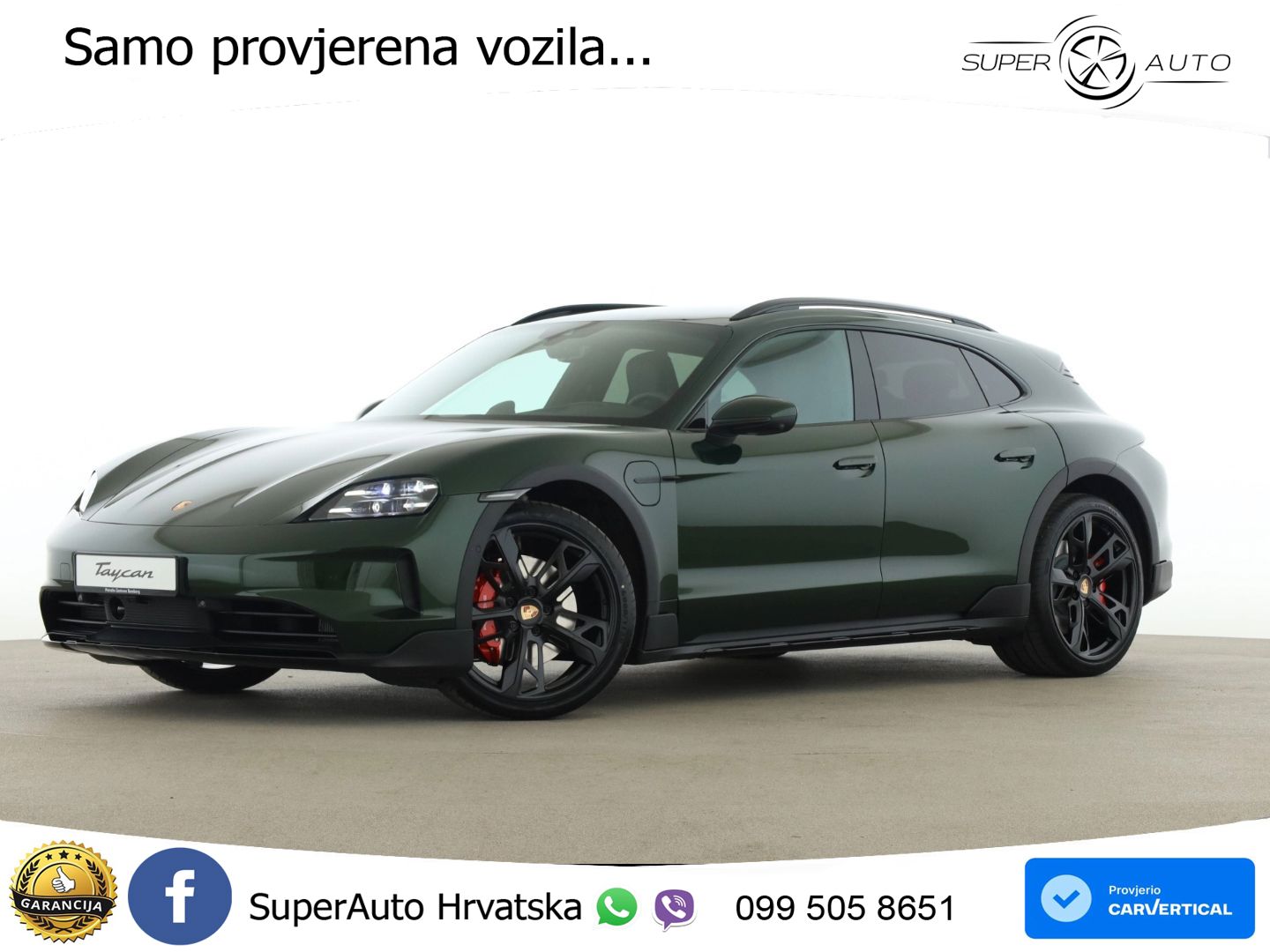 Porsche Taycan 4S 105 kWh (598 KS)