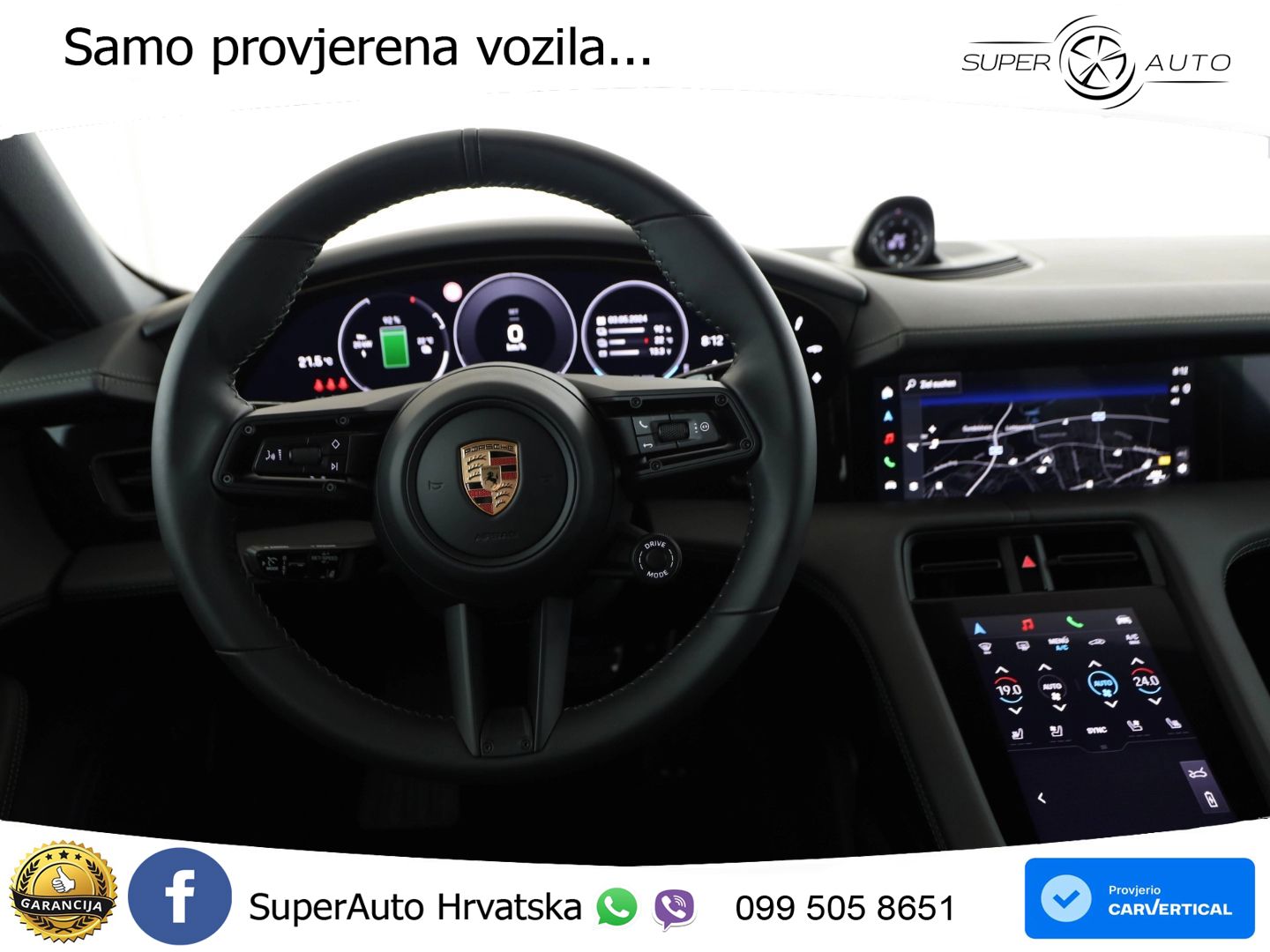 Porsche Taycan 4S 105 kWh (598 KS)