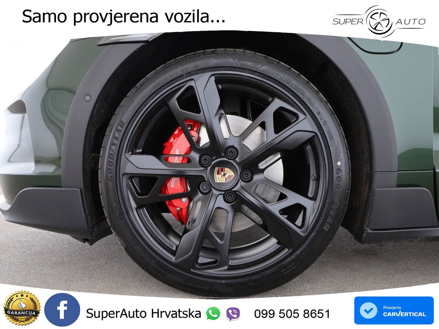 Porsche Taycan 4S 105 kWh (598 KS)