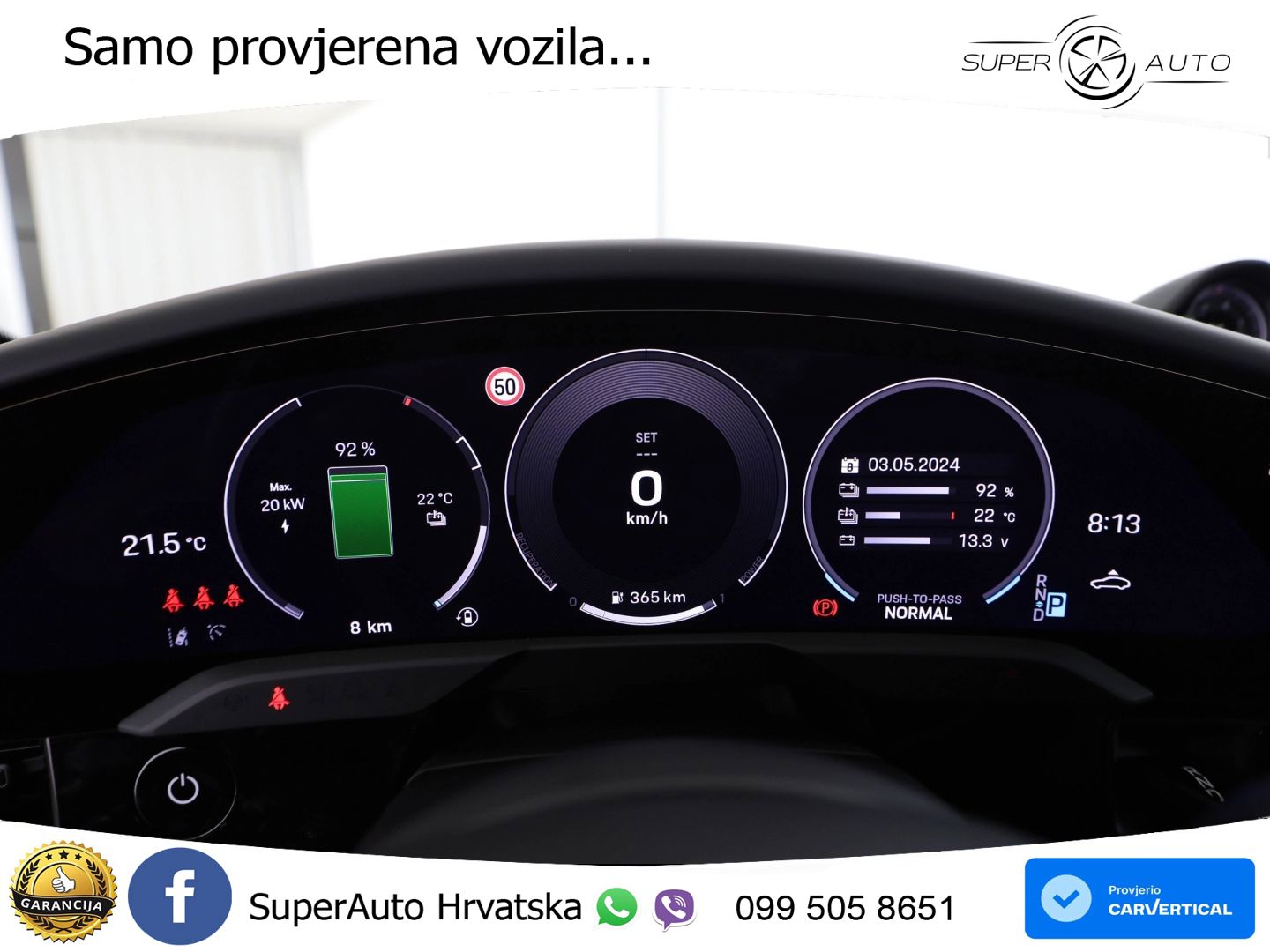 Porsche Taycan 4S 105 kWh (598 KS)