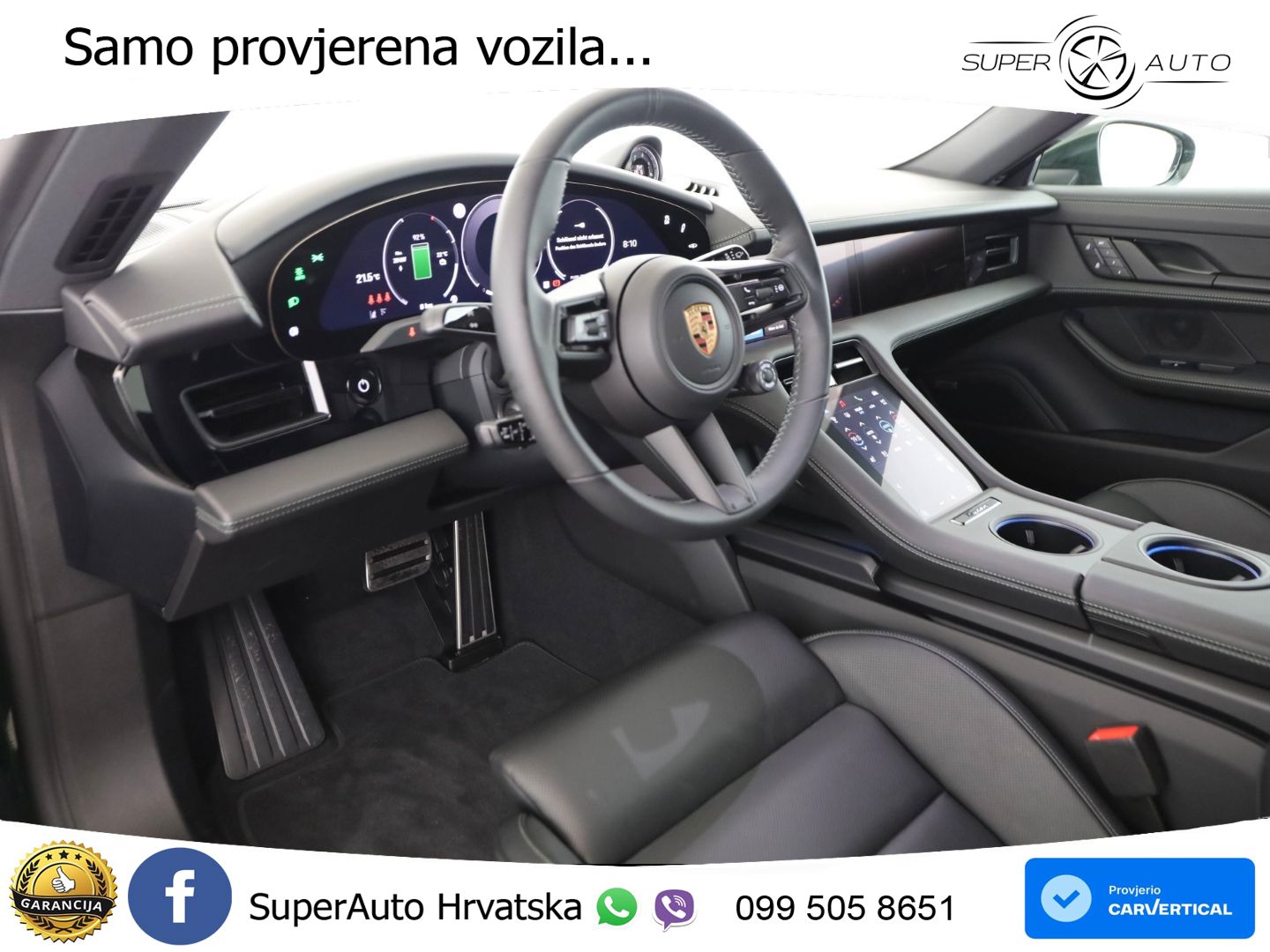 Porsche Taycan 4S 105 kWh (598 KS)