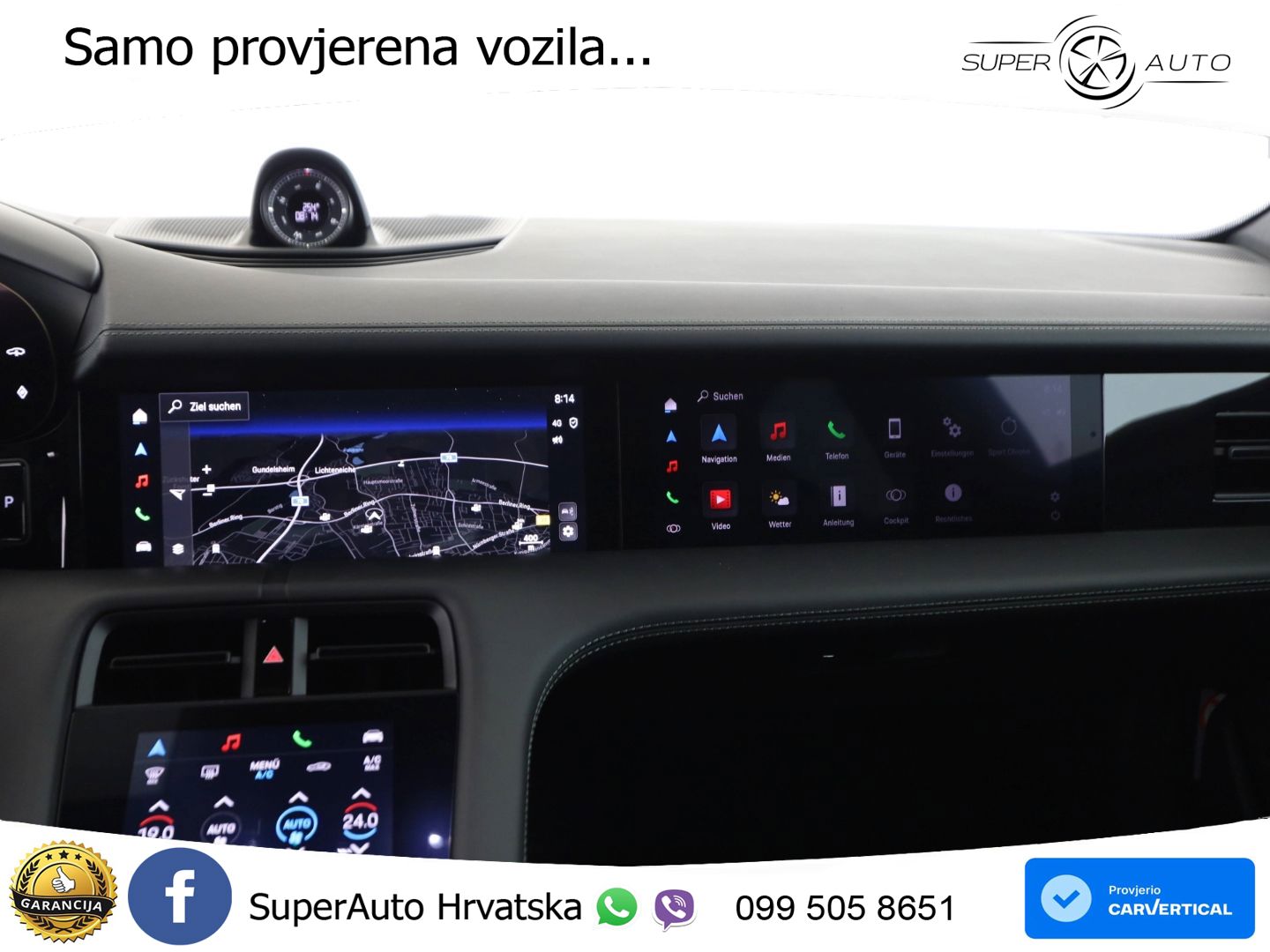 Porsche Taycan 4S 105 kWh (598 KS)