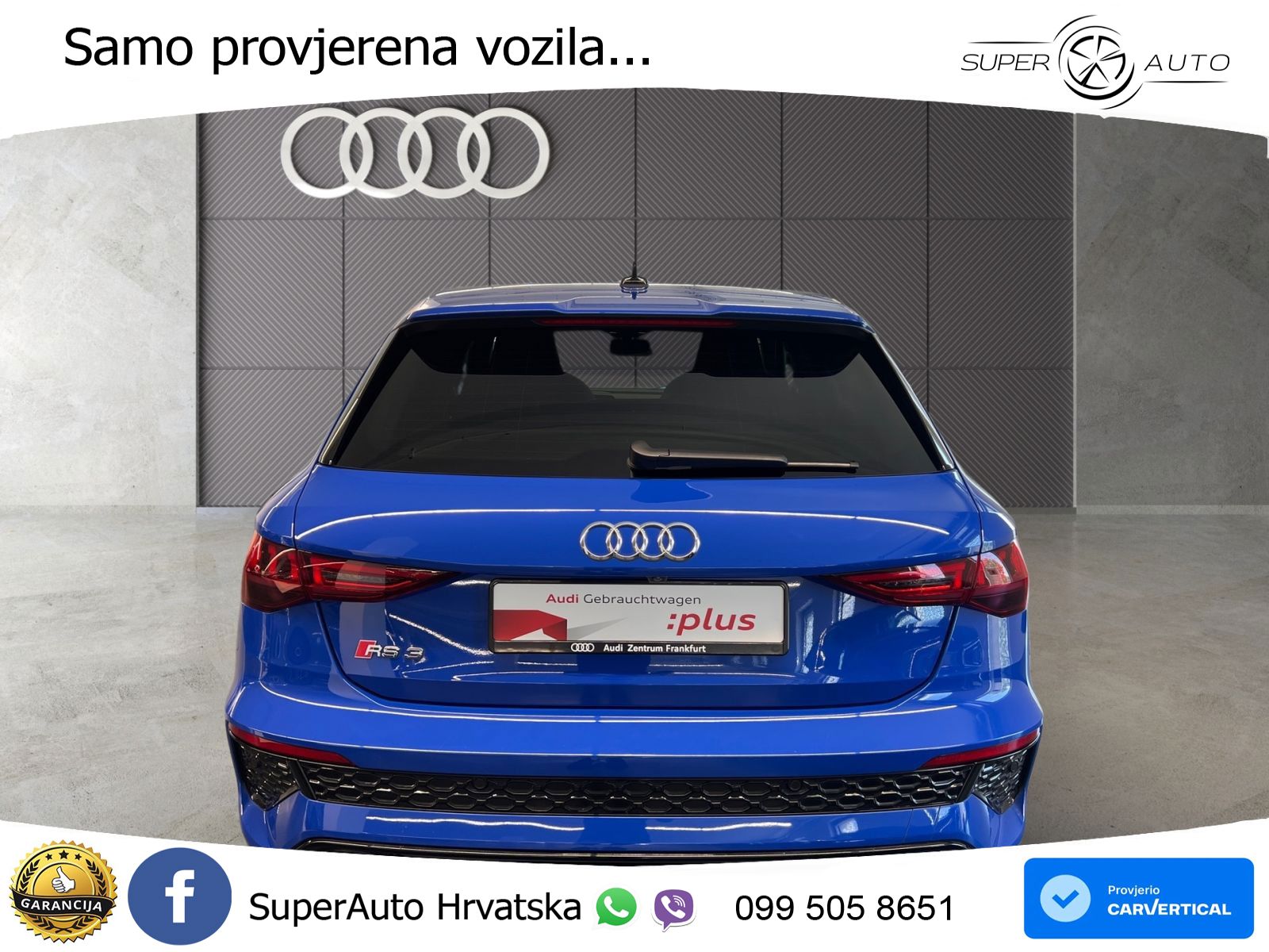 Audi RS3 Sedan 2.5 TFSI (400 KS) quattro S tronic LED+GR SJED+ACC