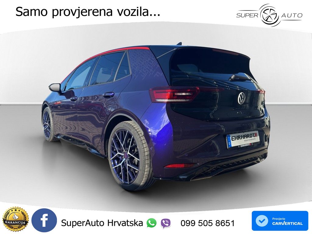 Volkswagen ID.3 GTX Performance 84 kWh (326 KS)