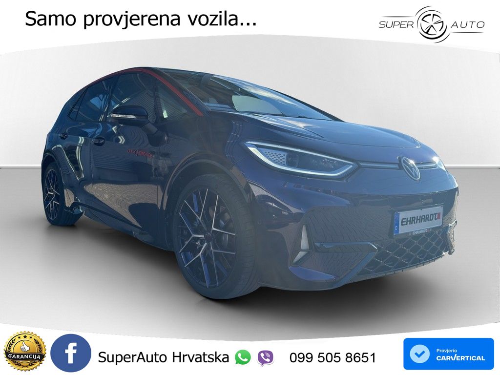 Volkswagen ID.3 GTX Performance 84 kWh (326 KS)