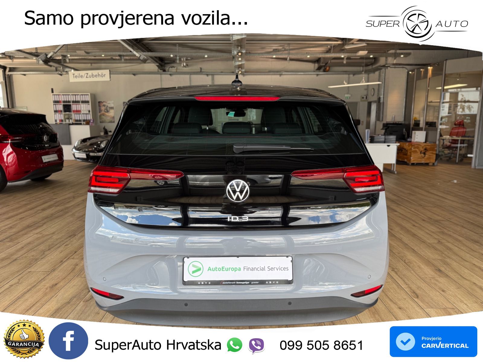 Volkswagen ID.3 Pro 62 kWh (204 KS)