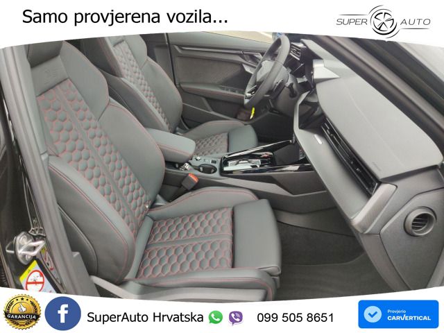 Audi RS3 Sedan 2.5 TFSI (400 KS) quattro S tronic LED+GR SJED+ACC