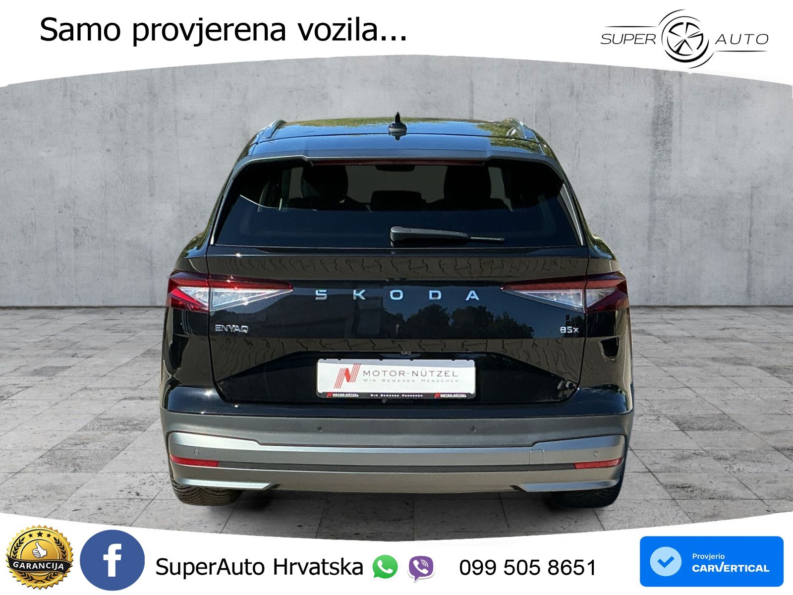 Škoda Enyaq iV 85x 82 kWh (286 KS) AWD