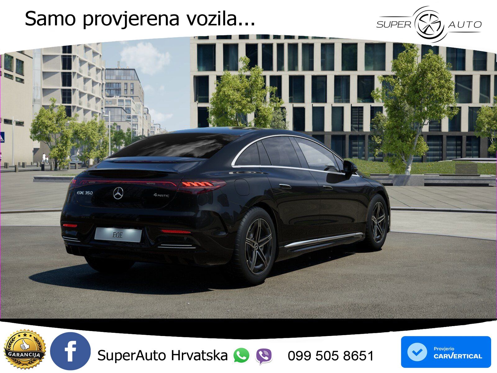 Mercedes EQE 350 100 kWh (320 KS) 4MATIC AMG ACC+GR SJED+360+PANO