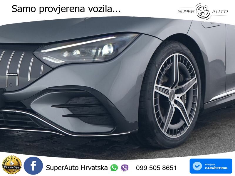 Mercedes EQE AMG 53 100 kWh (625 KS) 4MATIC+ ZRAČNI+ACC+GR SJED+KAM+PANO