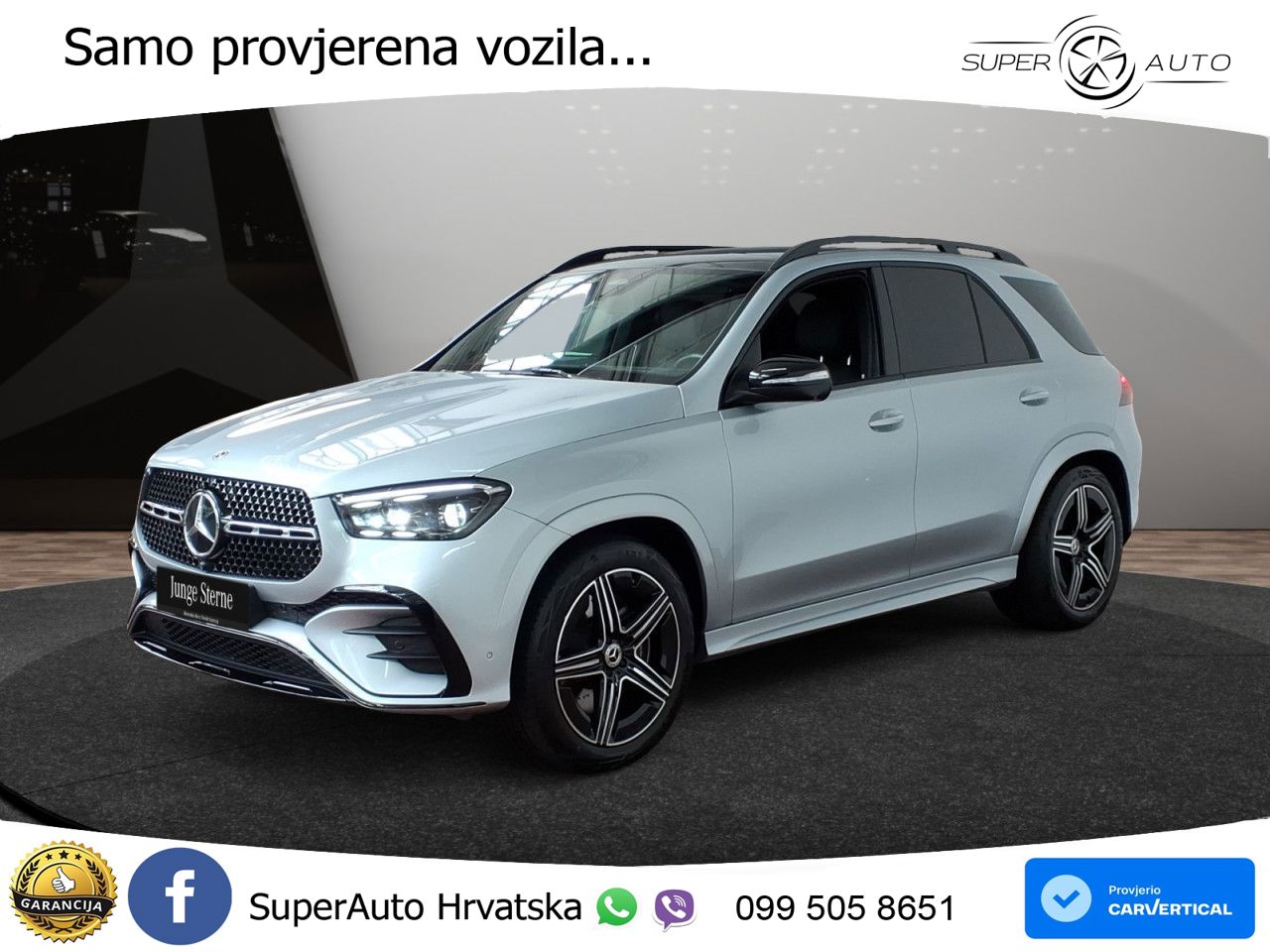 Mercedes GLE 450d (367 KS) EQ Boost 4MATIC 9G-TRONIC AMG LED+GR SJED+ACC
