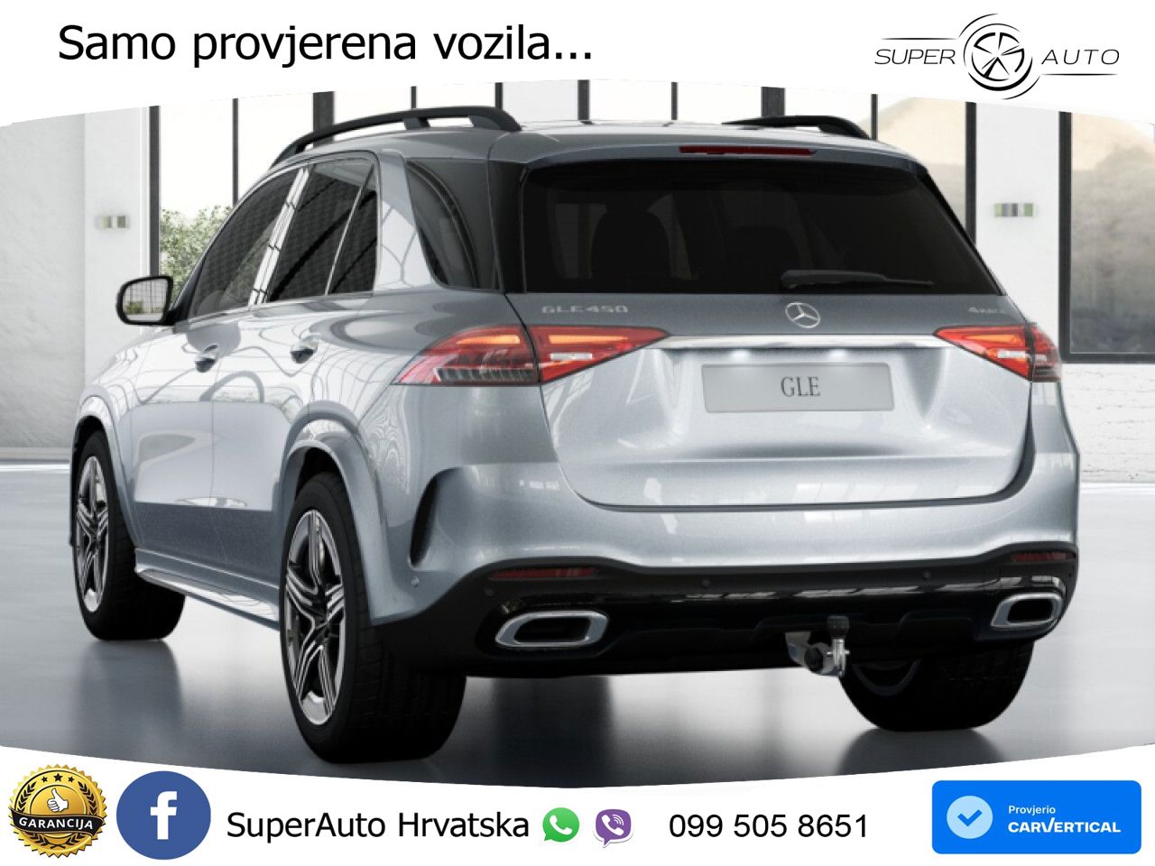 Mercedes GLE 450d (367 KS) EQ Boost 4MATIC 9G-TRONIC AMG LED+GR SJED+ACC