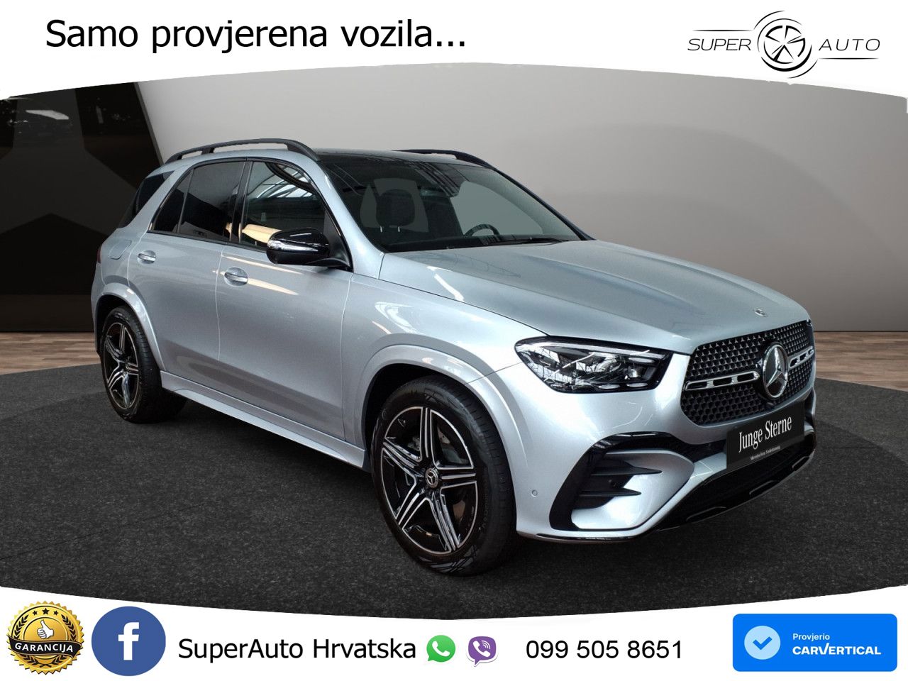 Mercedes GLE 450d (367 KS) EQ Boost 4MATIC 9G-TRONIC AMG LED+GR SJED+ACC