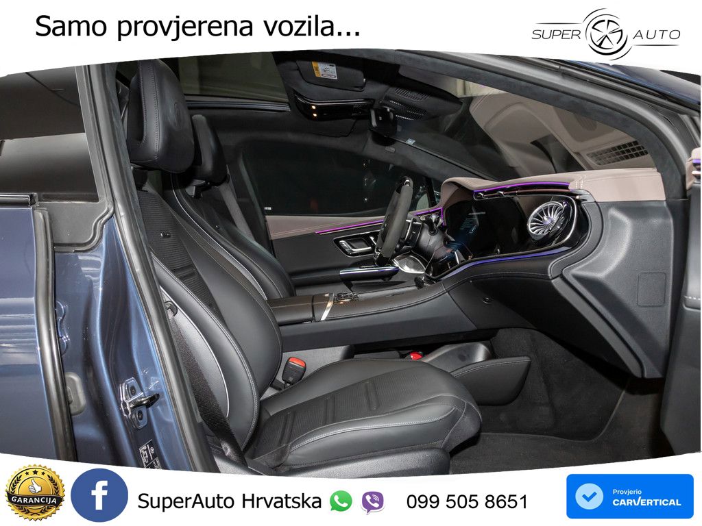 Mercedes EQE AMG 53 100 kWh (687 KS) 4MATIC+ AMG DYNAMIC PLUS ZRAČNI+ACC+GR SJED+KAM+PANO