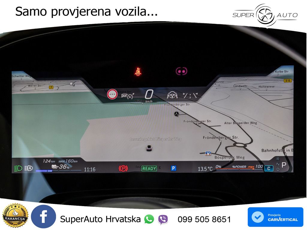 Mercedes EQE AMG 53 100 kWh (687 KS) 4MATIC+ AMG DYNAMIC PLUS ZRAČNI+ACC+GR SJED+KAM+PANO