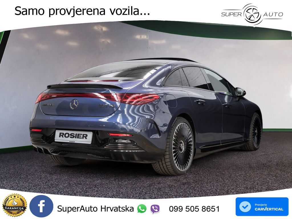 Mercedes EQE AMG 53 100 kWh (687 KS) 4MATIC+ AMG DYNAMIC PLUS ZRAČNI+ACC+GR SJED+KAM+PANO