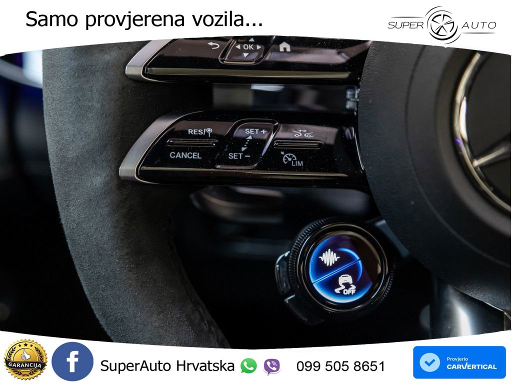 Mercedes EQE AMG 53 100 kWh (687 KS) 4MATIC+ AMG DYNAMIC PLUS ZRAČNI+ACC+GR SJED+KAM+PANO