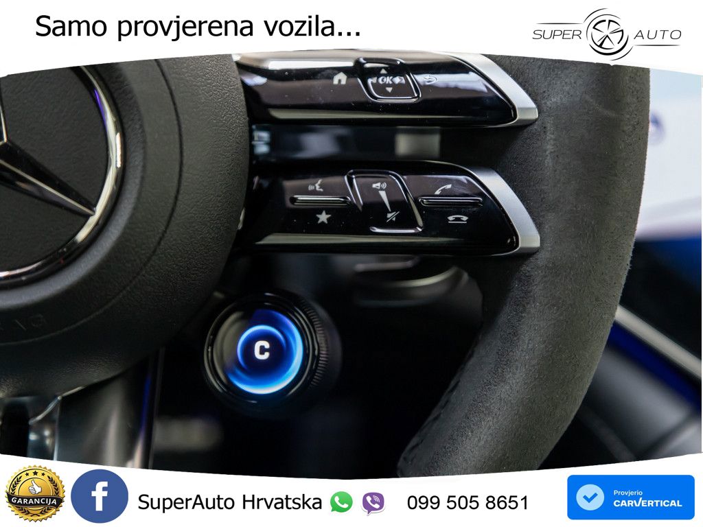 Mercedes EQE AMG 53 100 kWh (687 KS) 4MATIC+ AMG DYNAMIC PLUS ZRAČNI+ACC+GR SJED+KAM+PANO