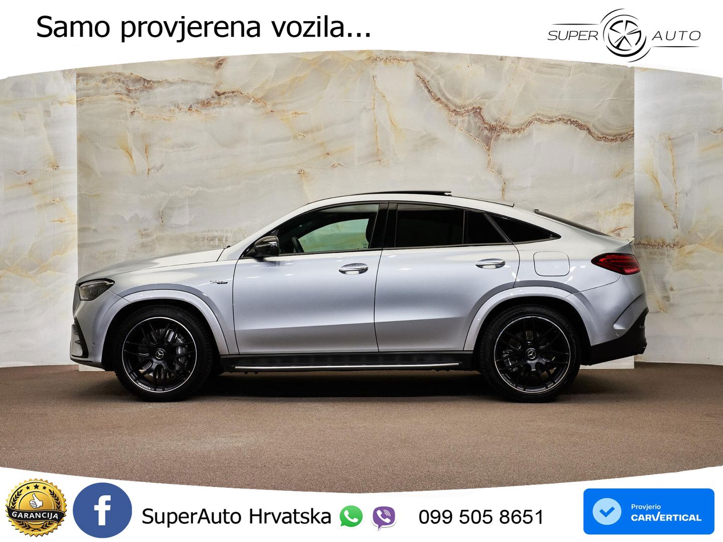 Mercedes AMG GLE Coupe 53 (544 Hp) 4MATIC+ AMG SPEEDSHIFT TCT 9G LED+GR SJED+ACC